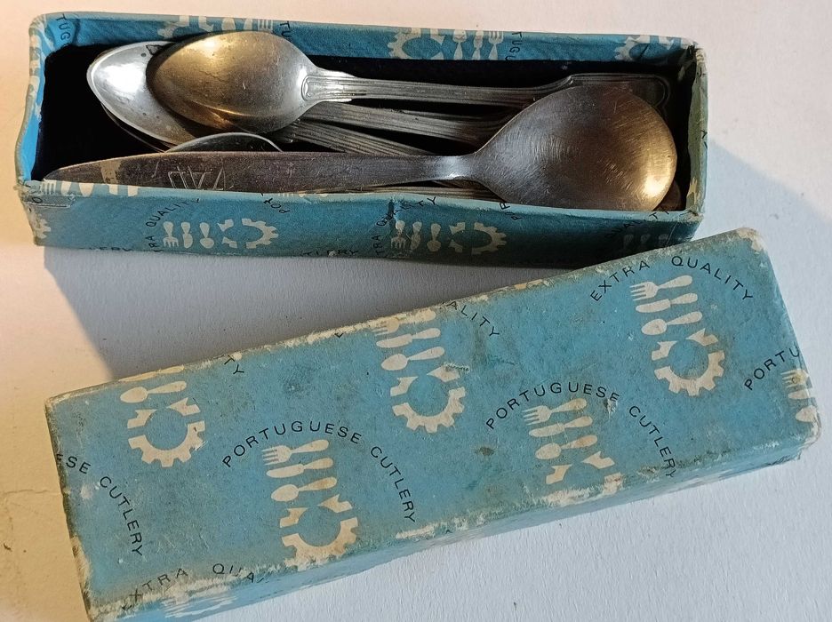 colheres de café, Silda ALPACCA (alpaca), 8 colheres