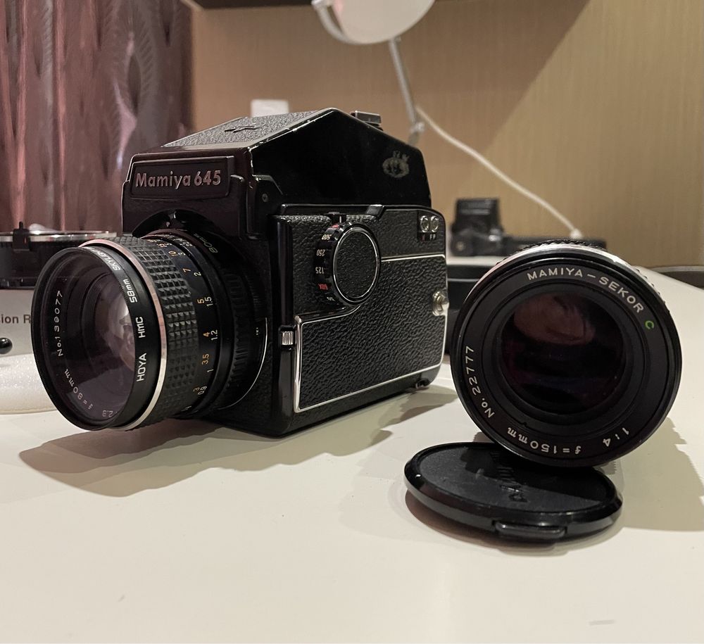 Mamiya 645 большой комплект.