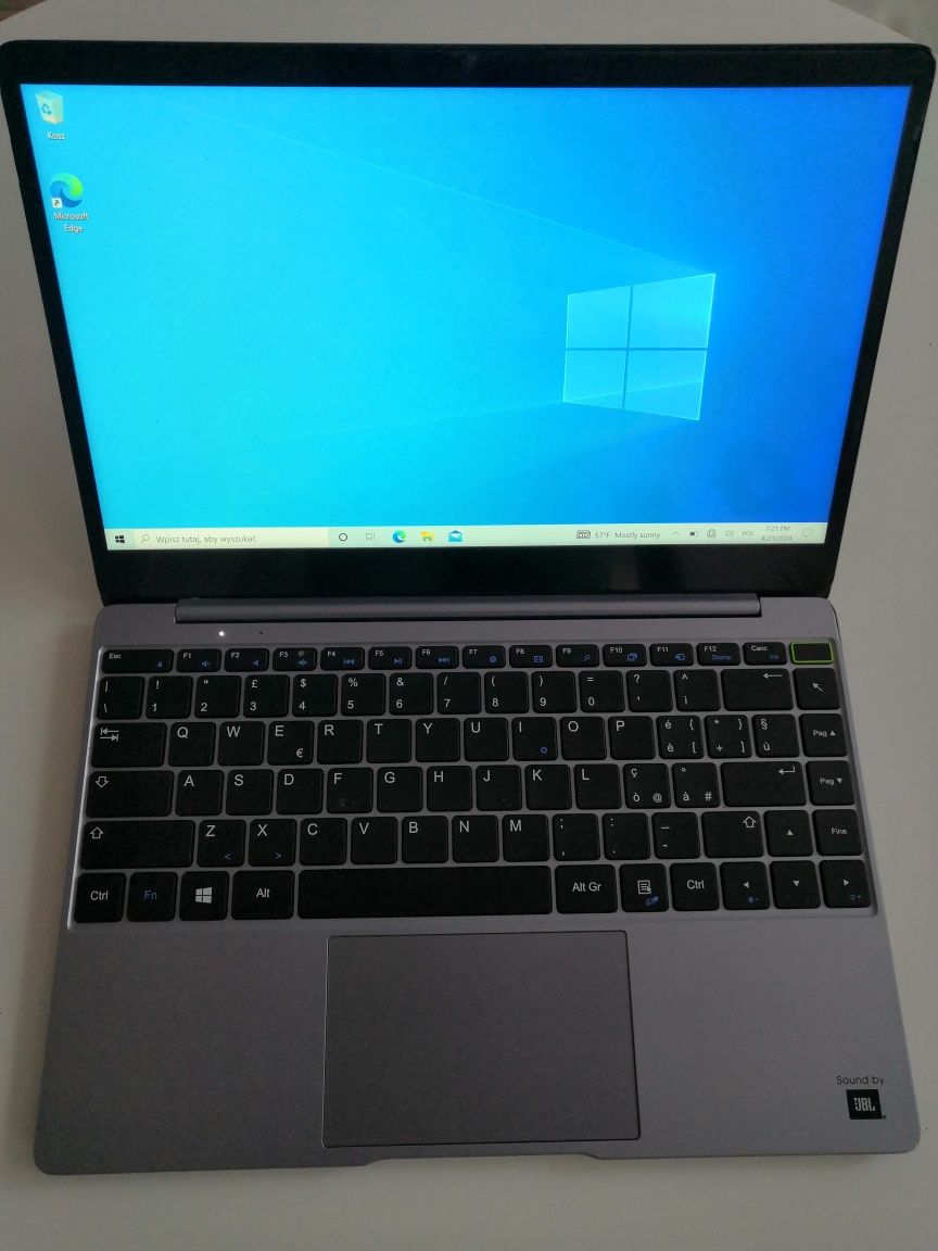 Dotykowy Laptop 13.3 cala 4GB Ram, 64 GB pamieci, Windows 10 lub 11