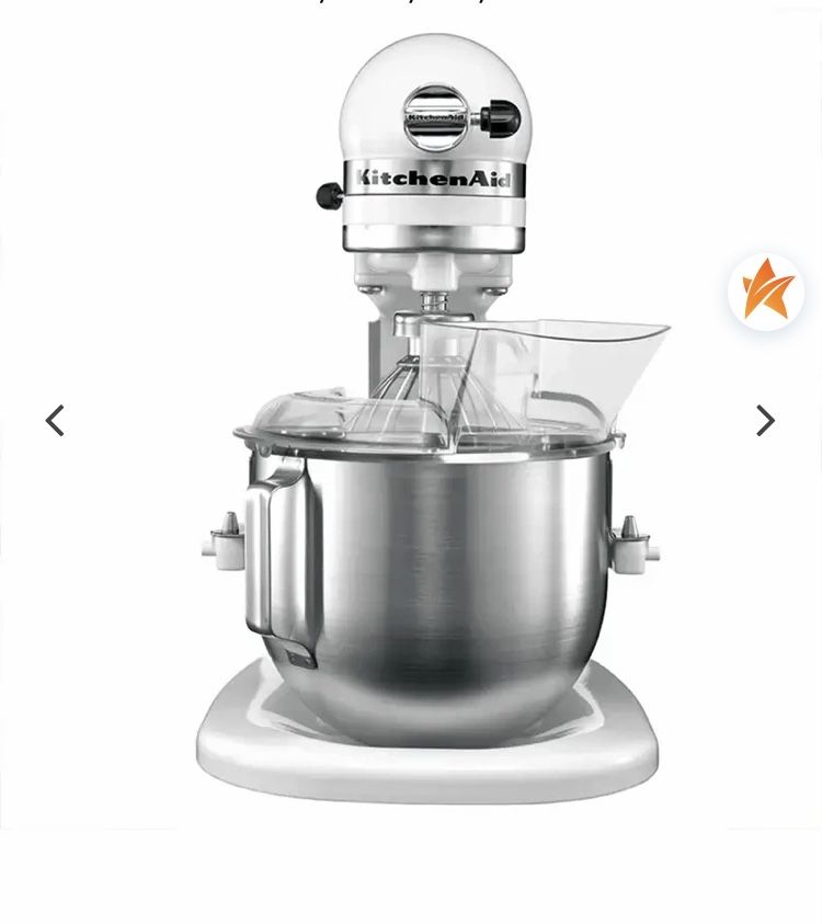 Міксер планетарний Kitchenaid Heavy Duty 5KPM5EWH білий