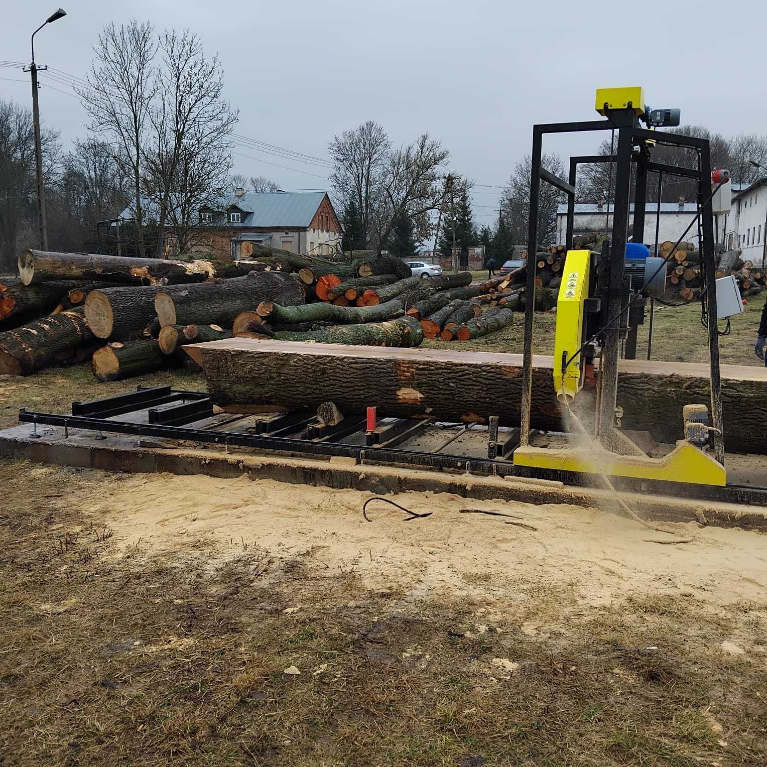 Trak Taśmowy M-MK 95cm Średnicy Kłody Transport gratis