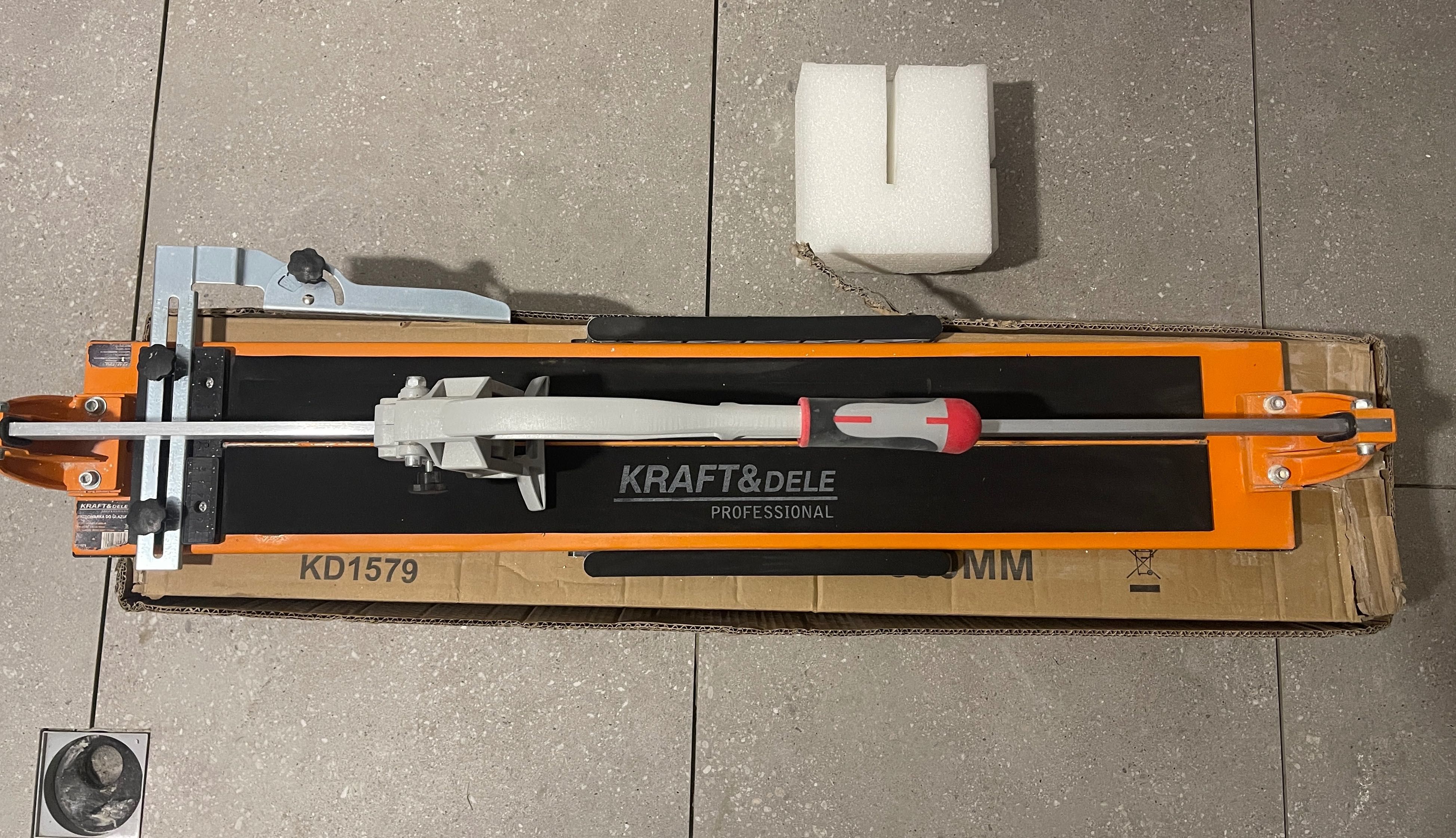 Przecinarka do glazury Kraft&Dele 800mm 80cm Płytek maszyna 7KG