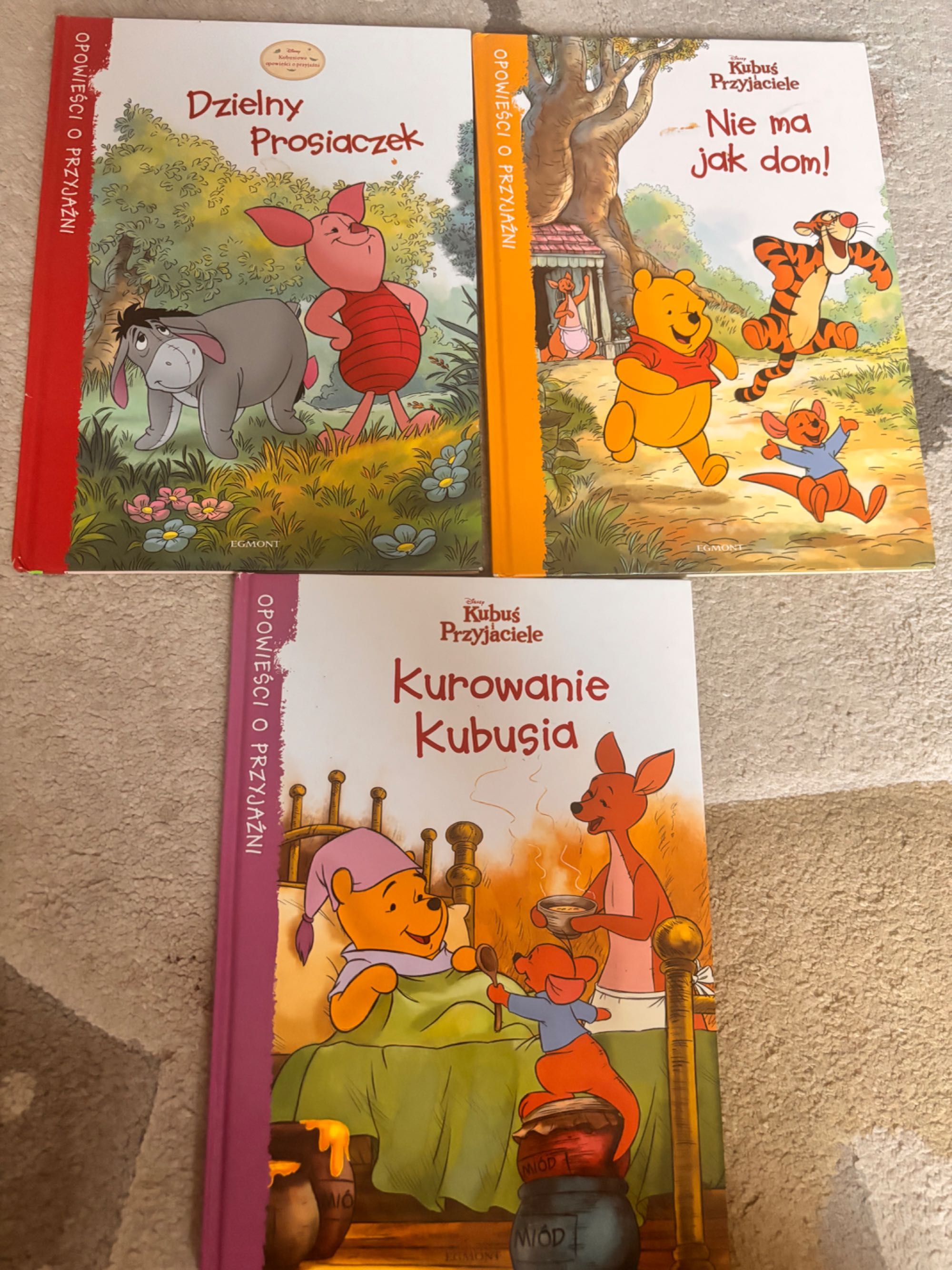 Kubuś Puchatek seria 3 książek