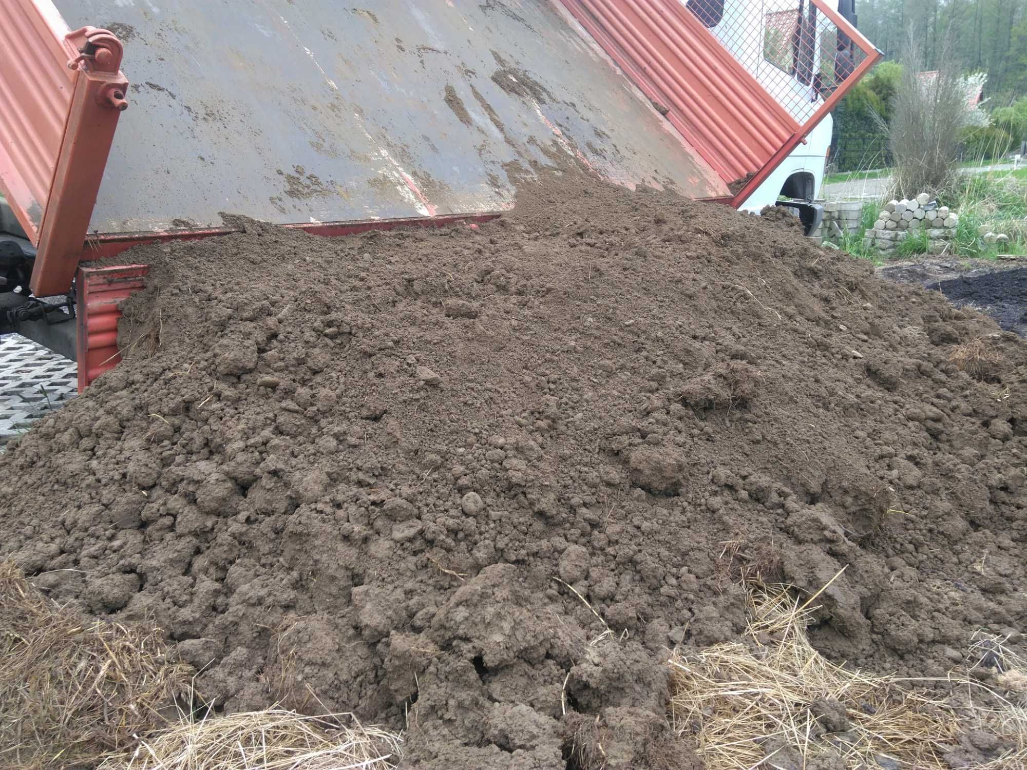 najlepsza ziemia ogrodowa humus czarnoziem -gwarancja, z dowozem