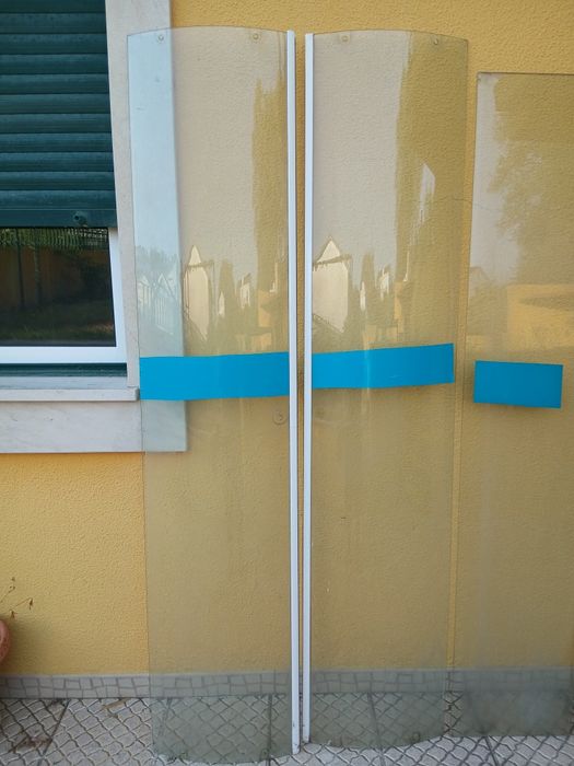 Portas em vidro para cabine de duche