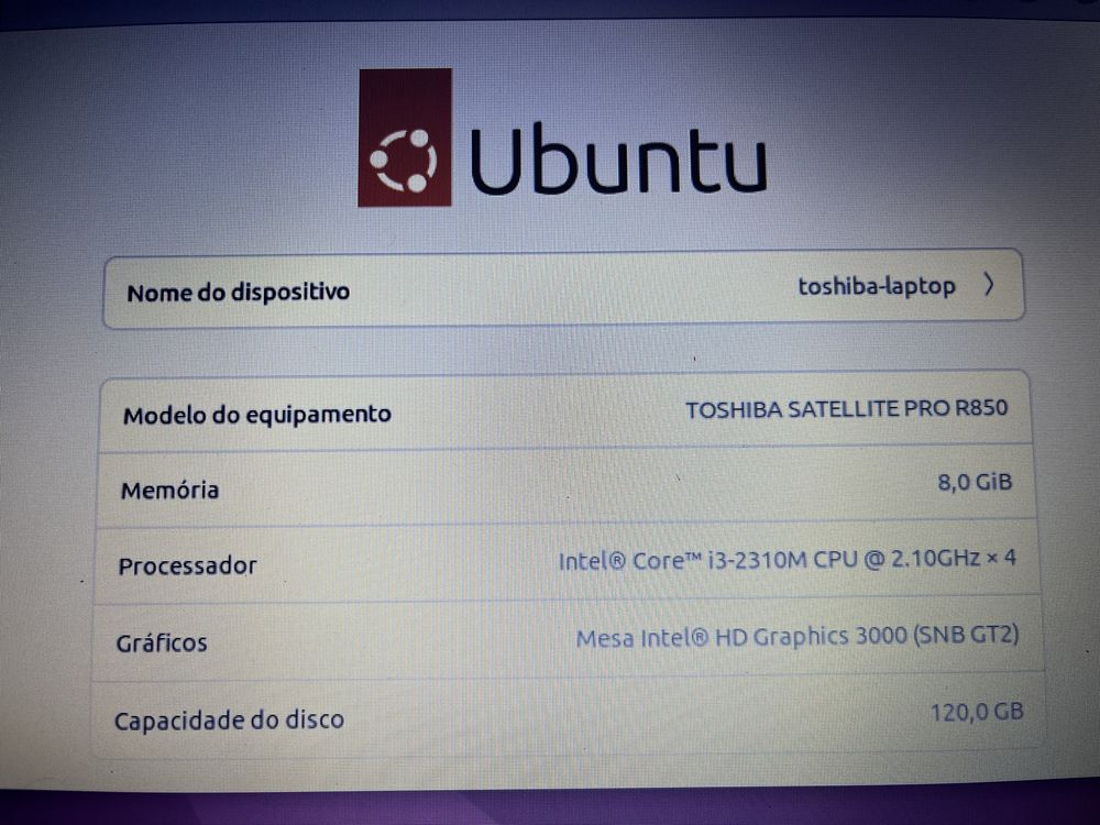Toshiba Satellite Pro R850-160 - Portátil Profissional Otimizado