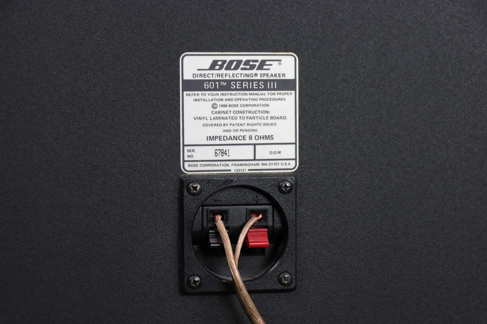 Colunas Bose 601 SERIES III