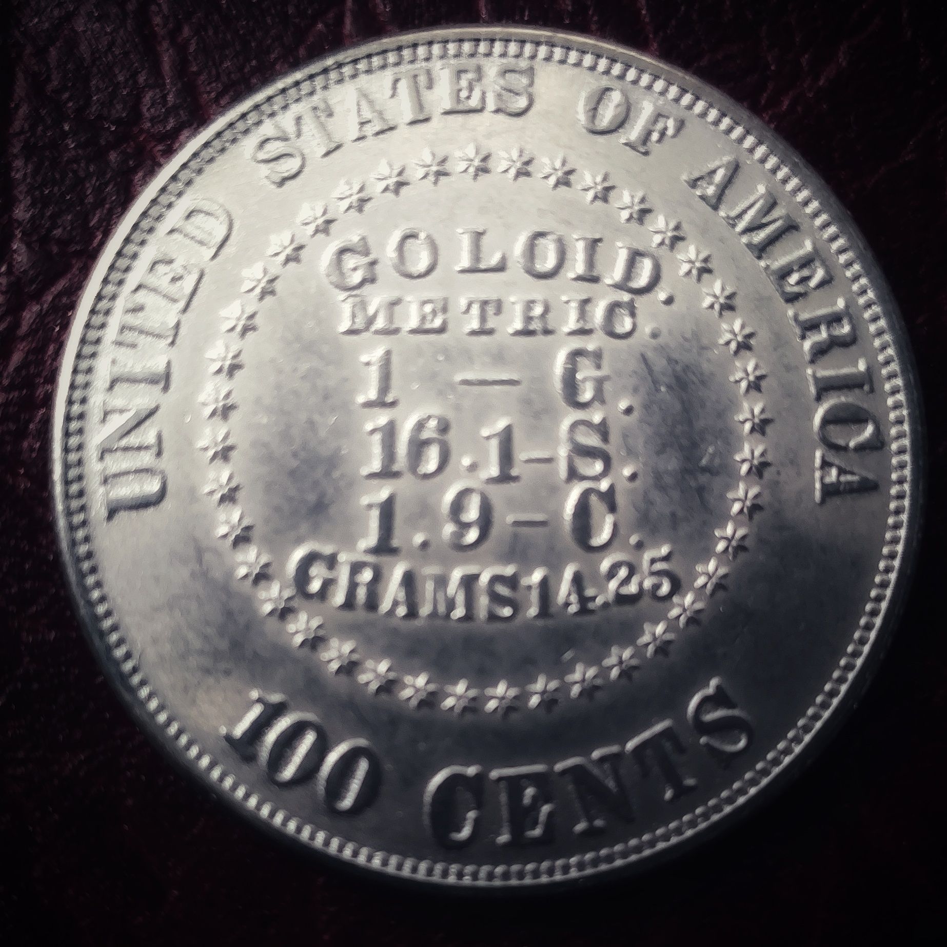 1 dolar,/100 centów 1878 roku. Liberty USA