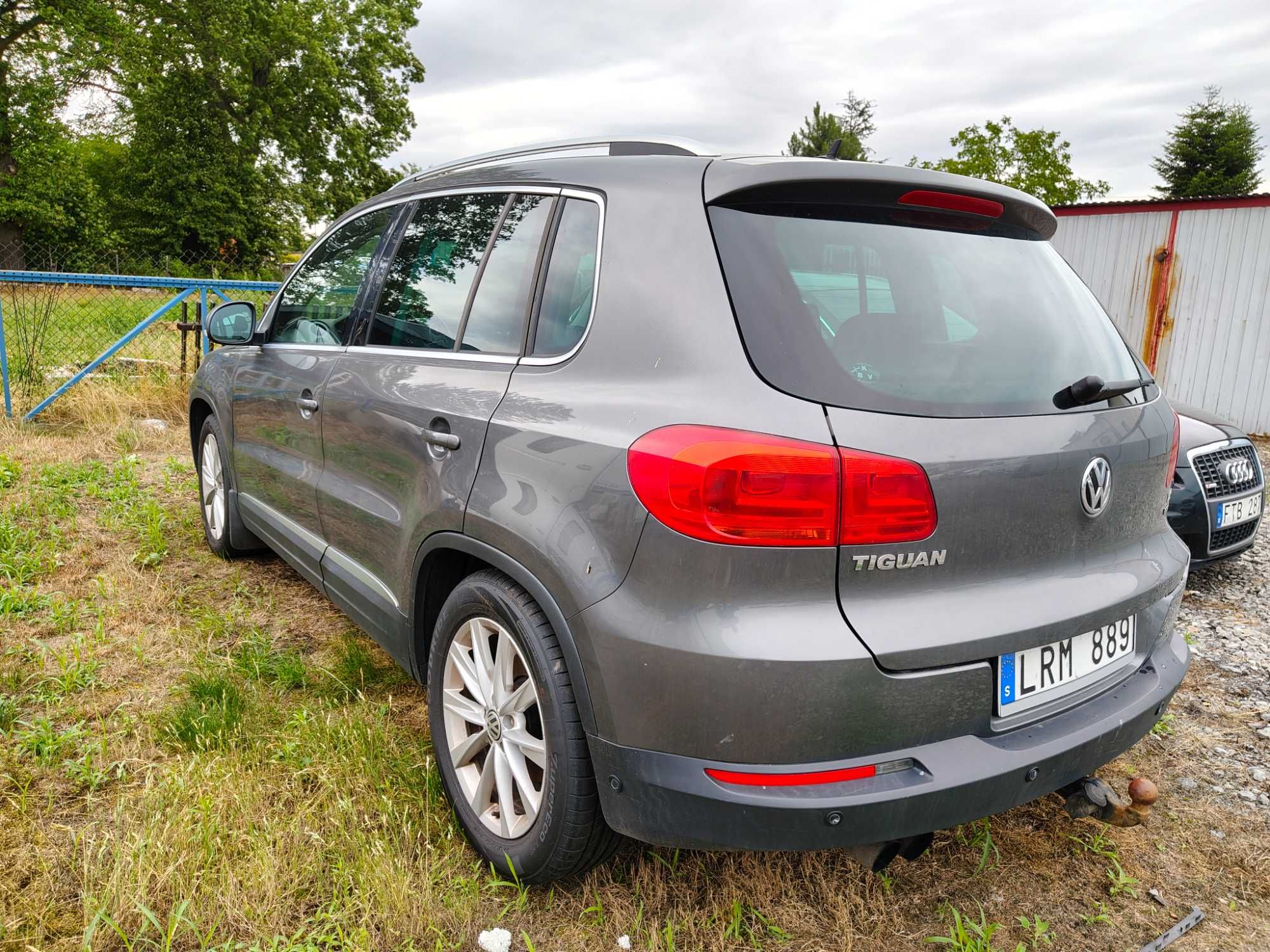 VW Tiguan 1.4 TSI 4Motion Manual 160 KM 2012r Uszkodzony silnik