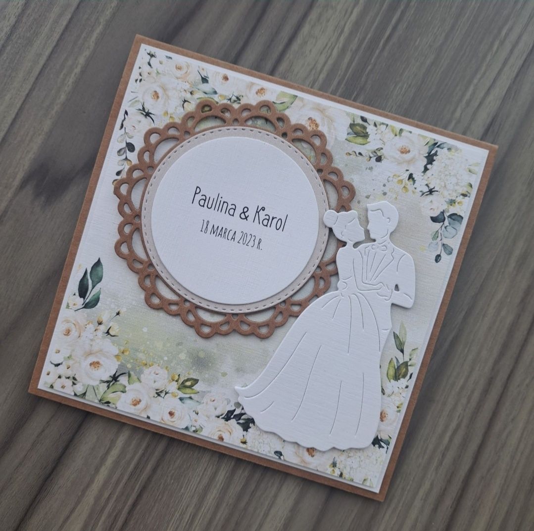 Personalizowana kartka ślubna