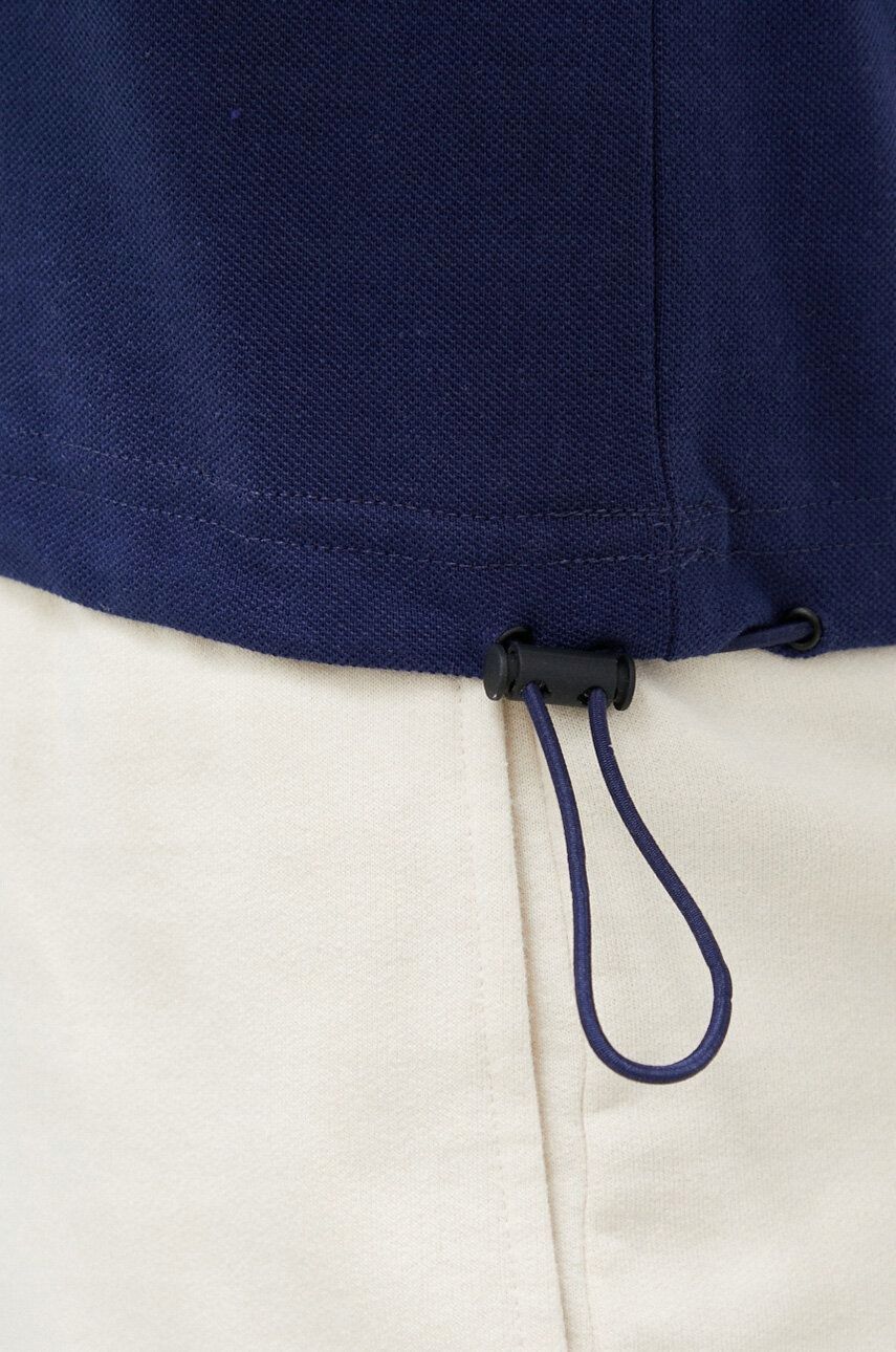 Fila Bluzka Damska Polo Granatowa Koszulka z Kołnierzykiem FAW0421