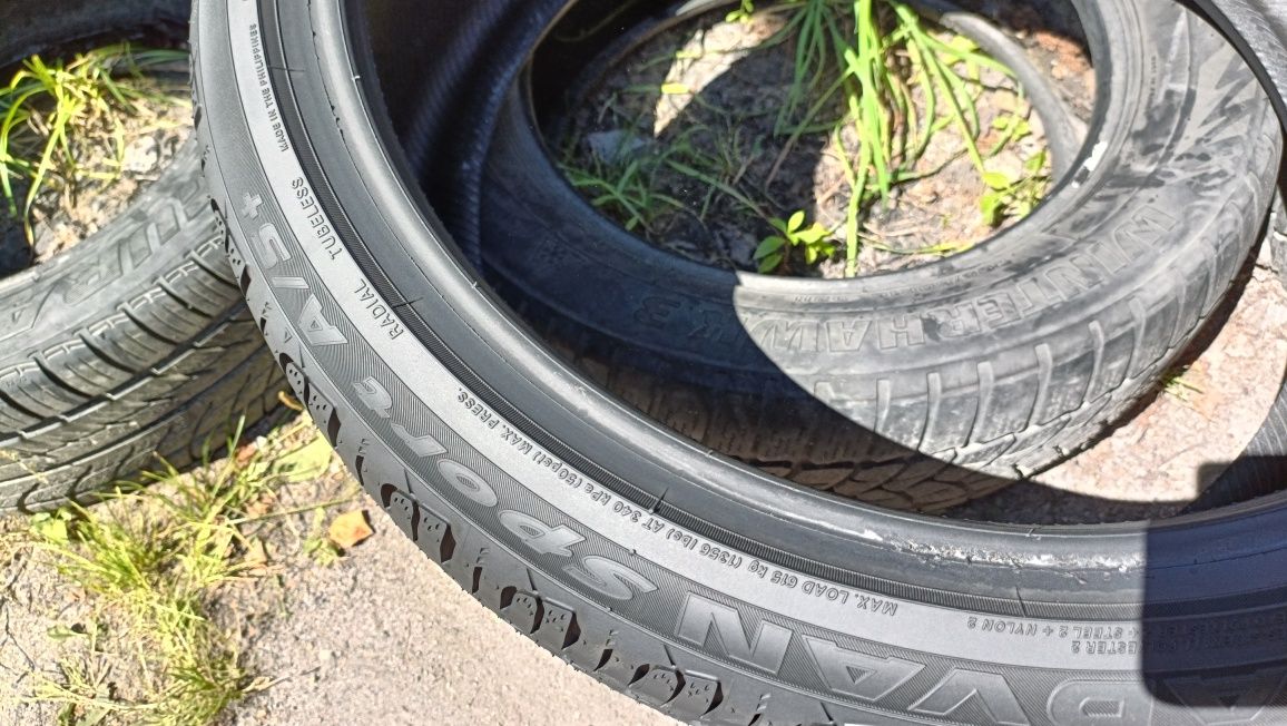 B039 Jedna sztuka 235/35r19 Yokohama ADVAN Sport A/S + z końca 2022r