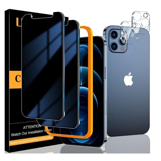 Szkło Hartowane Uniqueme Do Iphone 12 Pro Max