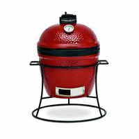 Керамічний вугільний гриль Kamado Joe Jr. Red в наявності