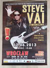 Plakat muzyczny Steve Vai -Symfonicznie 68 x 98 cm - 2013
