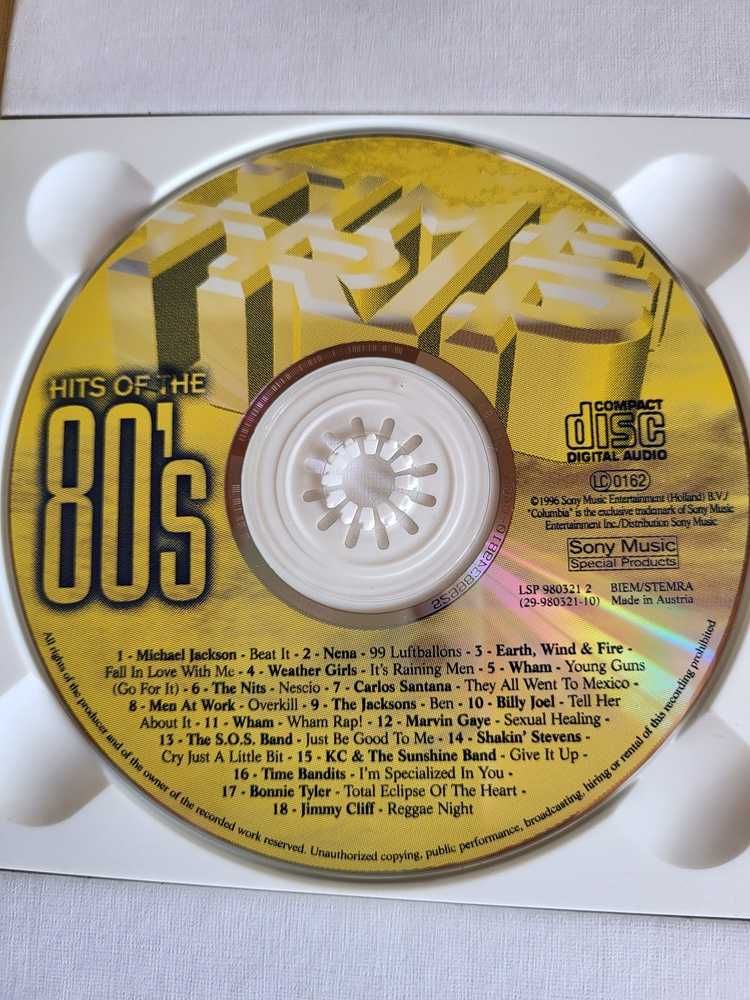 CD's Melhores Exitos Anos 70, 80 e 90