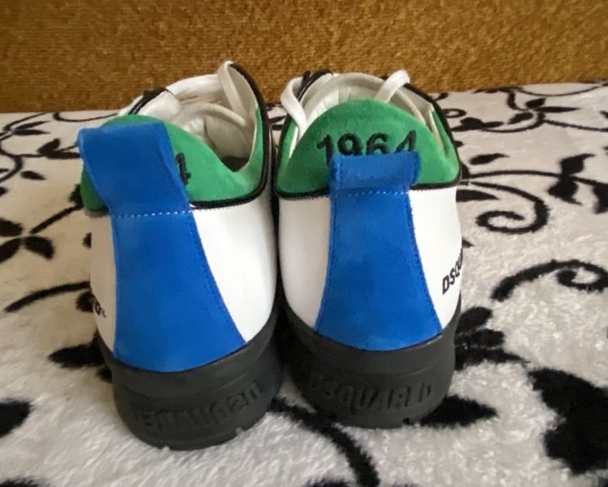 Кросівки dsquared2  шкіряні
