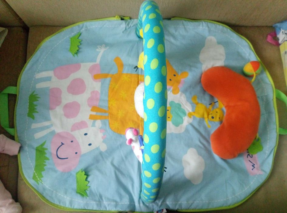 игровий килимок коврик развиваючий оригінал Biba Toys