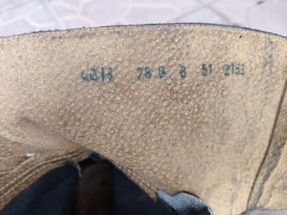 Берцы Германия 50-60 годов