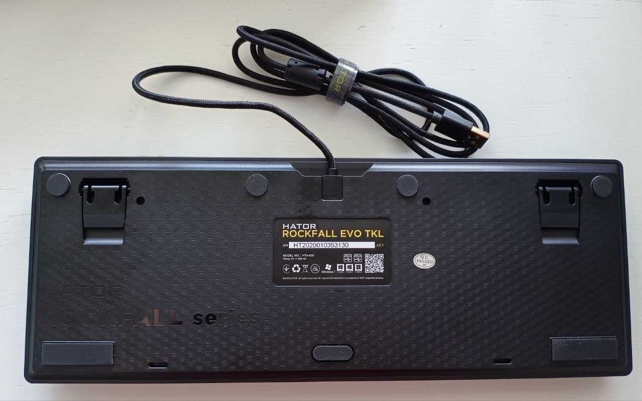 Клавіатура Hator Rockfall EVO TKL Kailh Optical ( HTK-630)