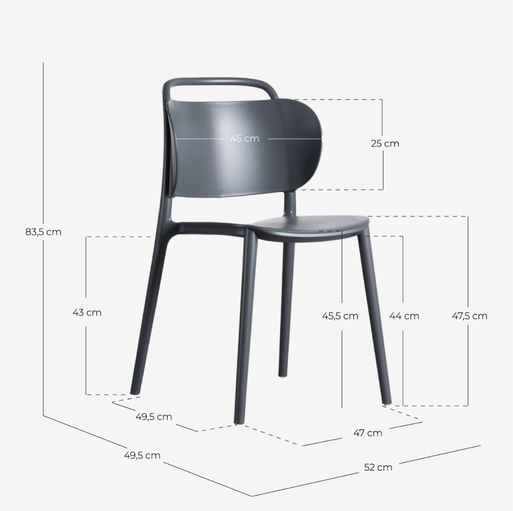 NOVAS | The Masie Pack 2 cadeiras interior/exterior Kole