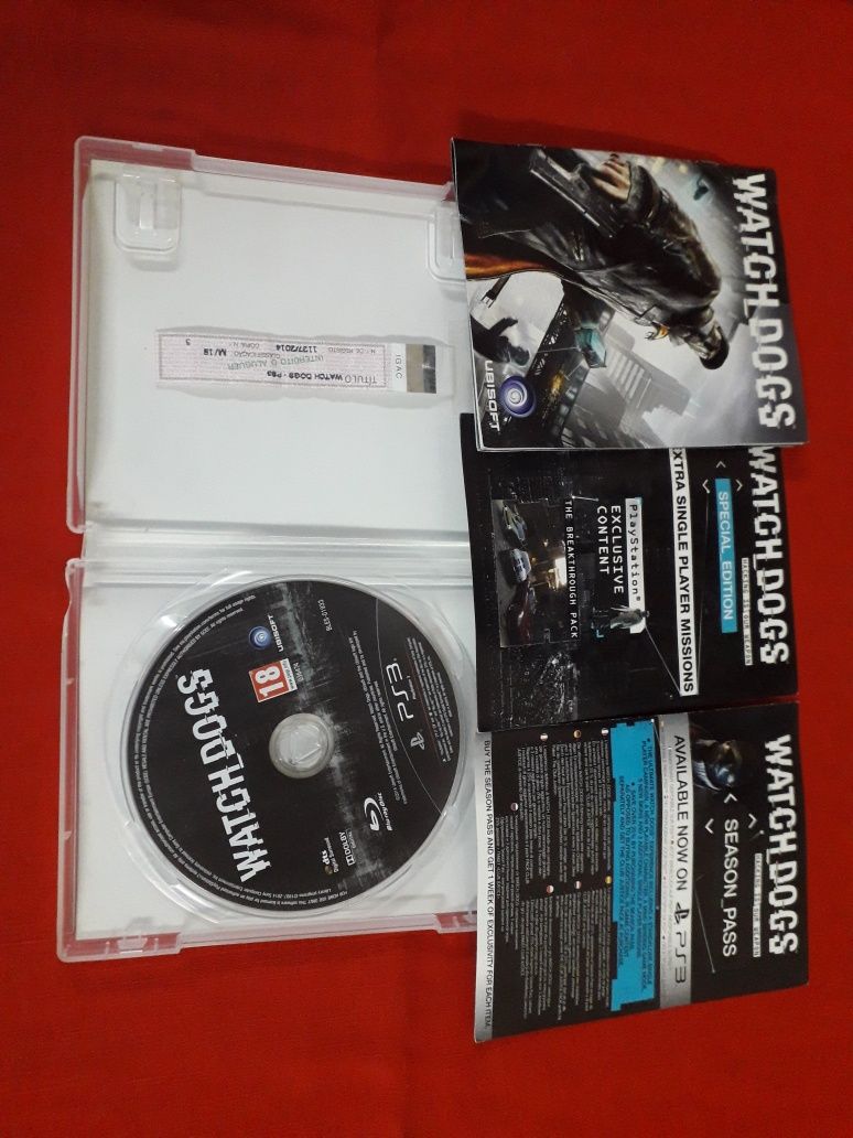 Jogos PS3 - Watch Dogs. Assassin's Creed brotherhood. MotorStorm