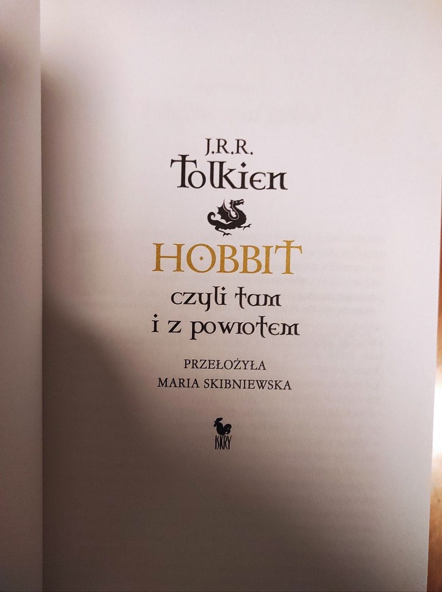 Hobbit Tolkien wyd. Iskry NOWA