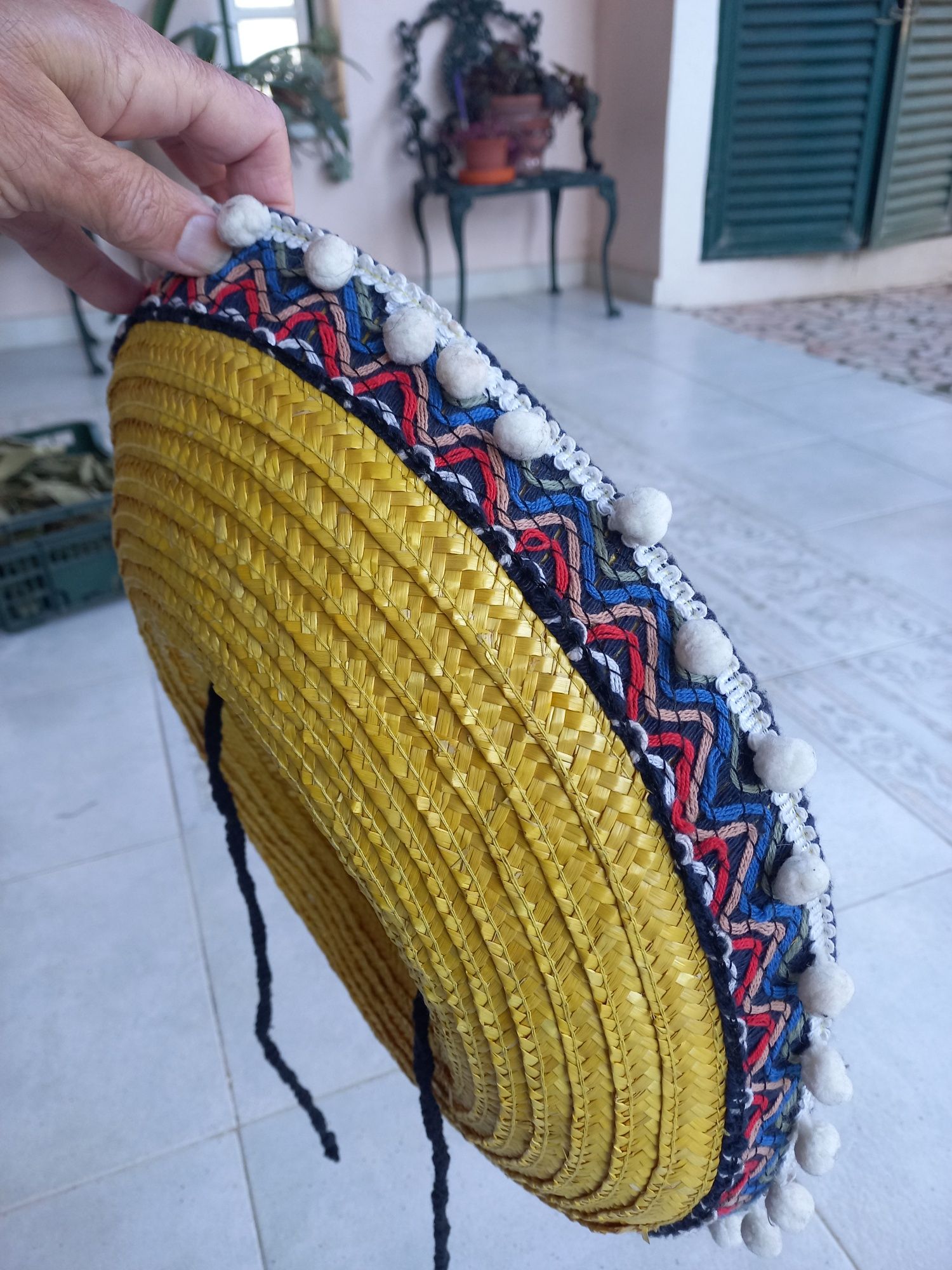 Chapéu de mexicano para criança
