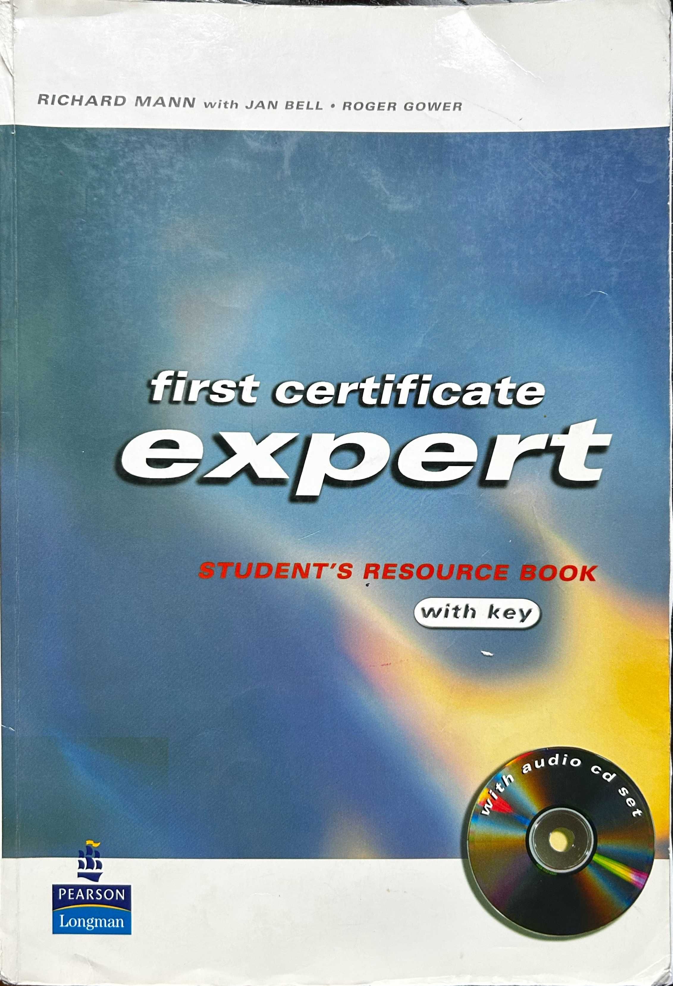 Podręcznik first certificate expert STUDENT'S RESOURCE BOOK with key