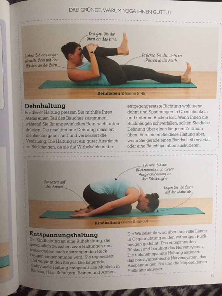 Die kleine Yoga-schule / książka o jodze po niemiecku