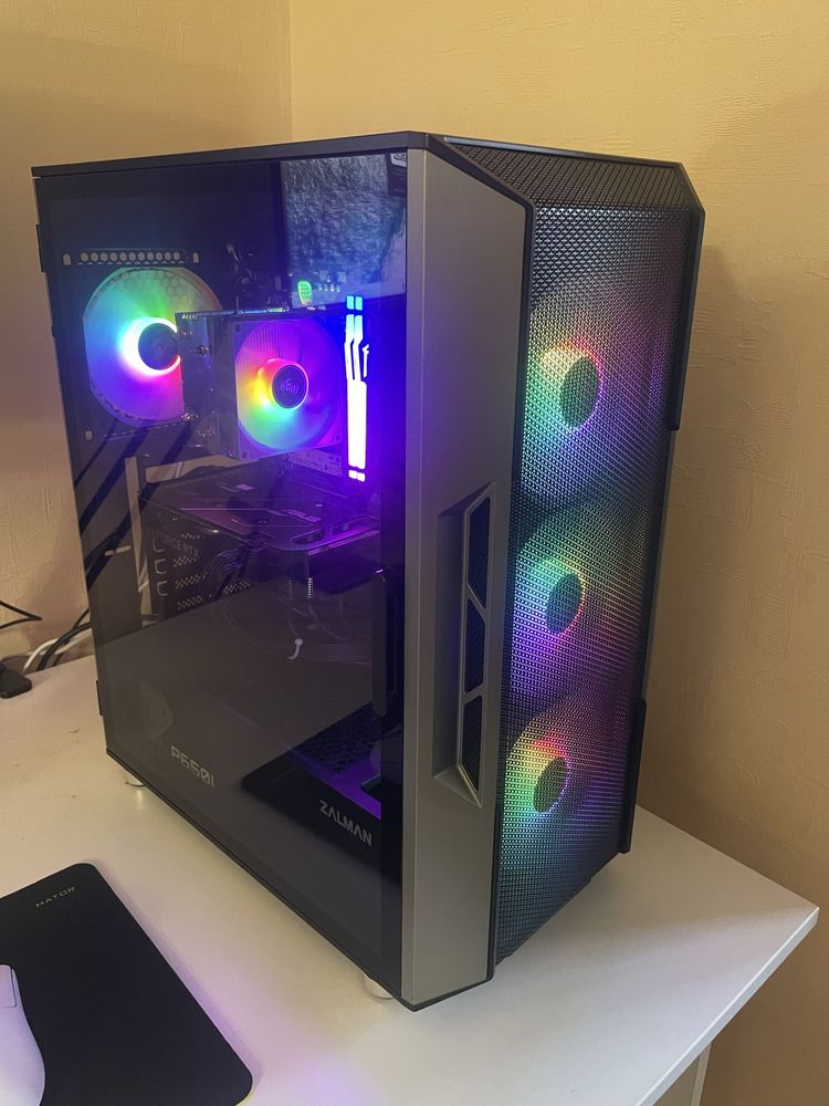 Ігровий ПК, Компʼютер - Ryzen 7500f, RTX 4060, RAM 32gb, SSD m2 512 tb