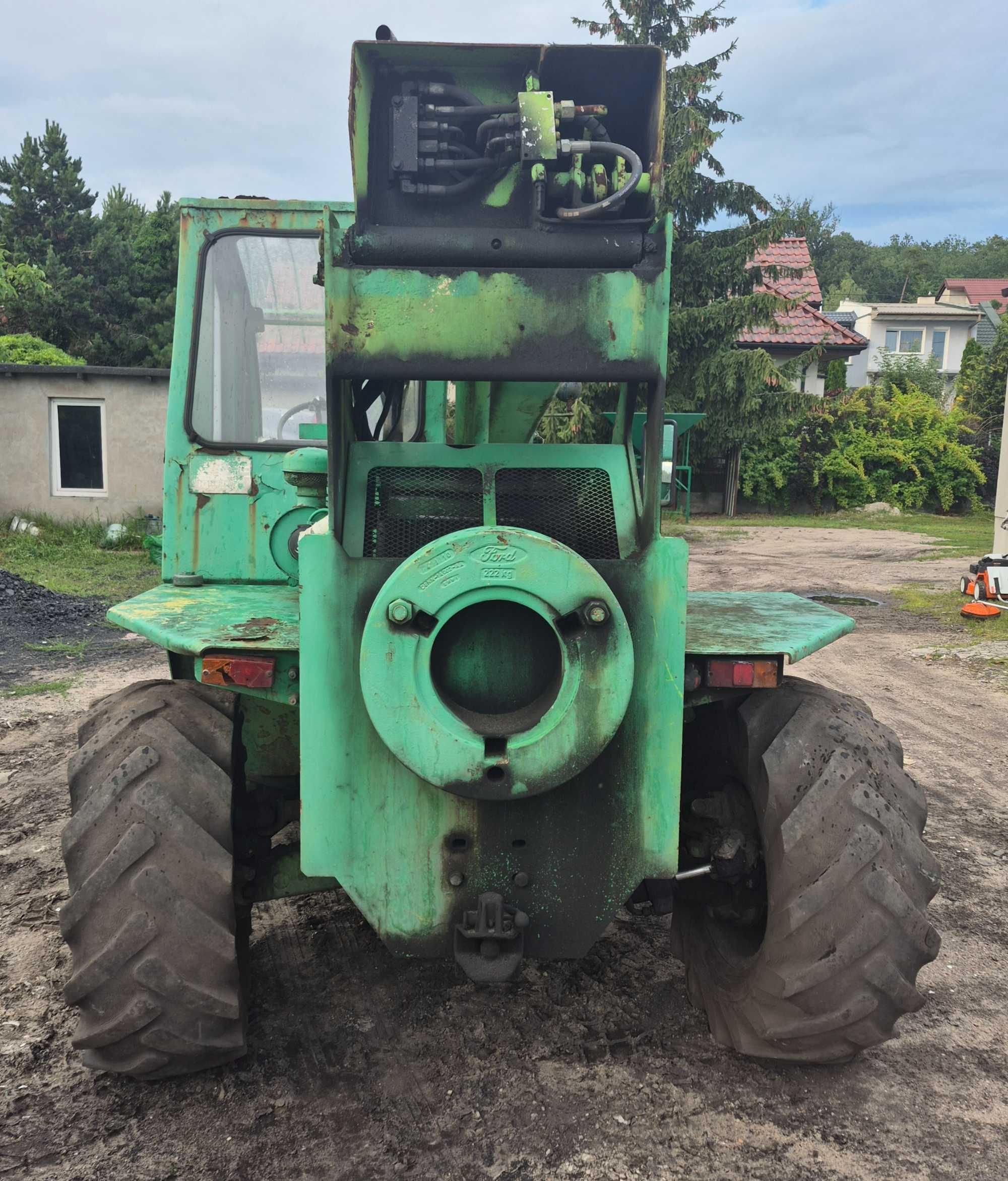 Ładowarka Merlo, 1992 r., napęd 4x4, silnik Perkins, widły, łyżka