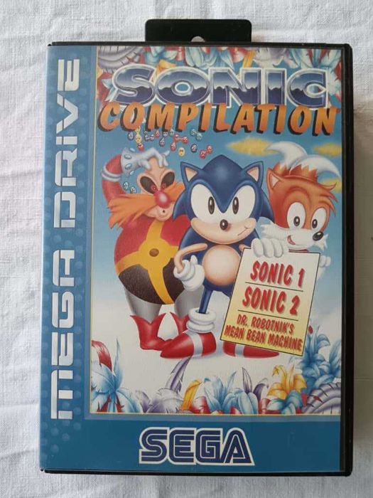 Sonic Compilation [SEGA MegaDrive, 1995] Complete | Authentic | Tested