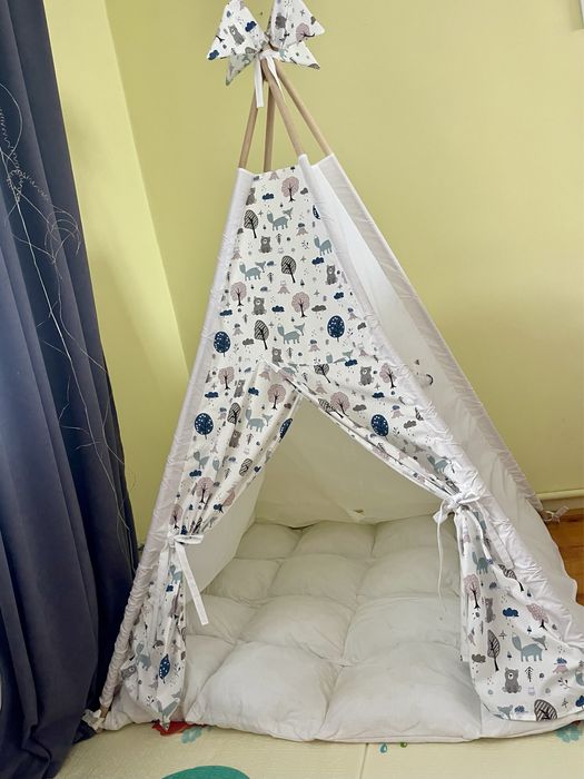 Вігвам-намет з віконцем та шторкою