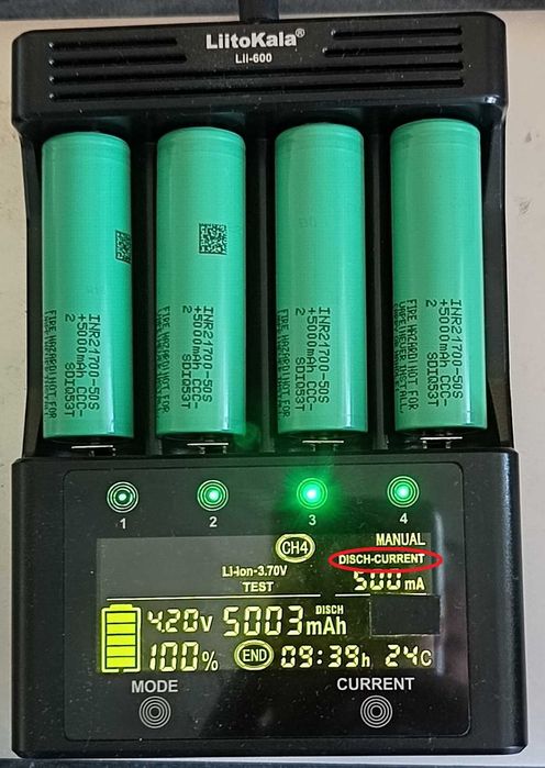 Оригінал! Samsung 50S 25-45A 5000 mAh 21700 Grade A 05/2025 рік