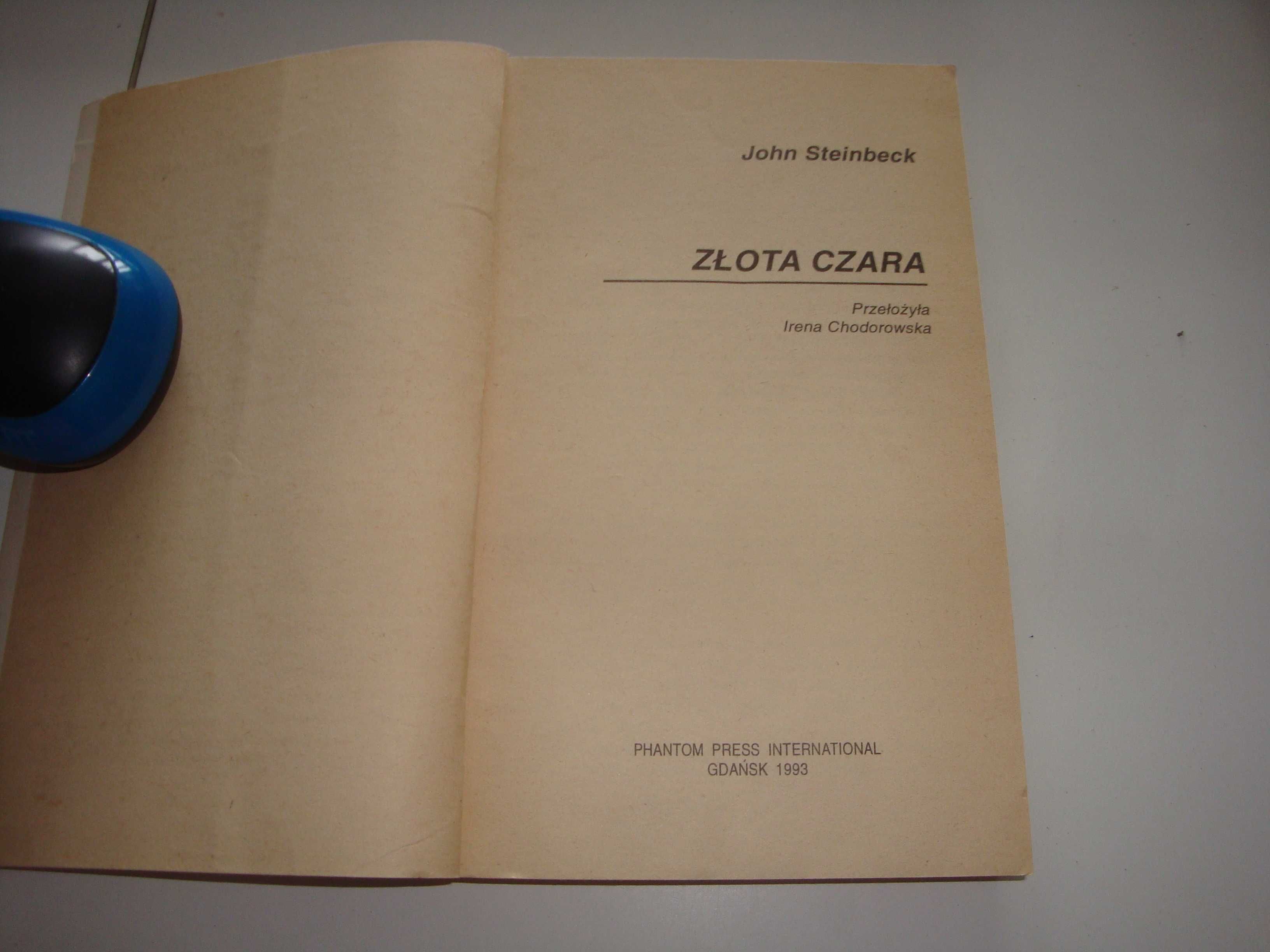 Złota czara Steinbeck