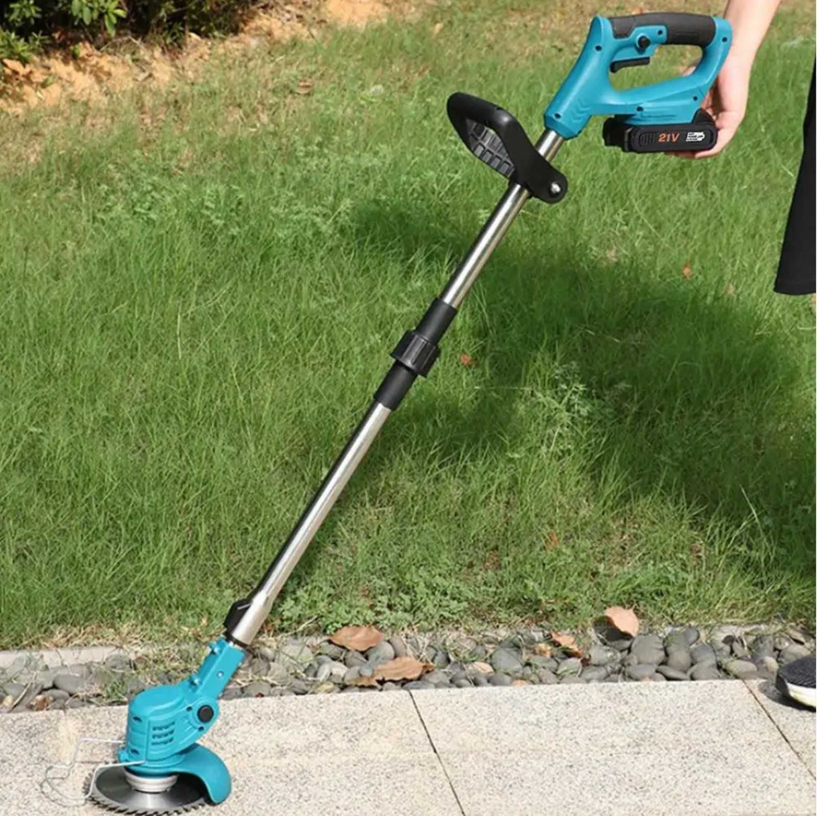 Maquina de cortar relva elétrica portátil 1800w