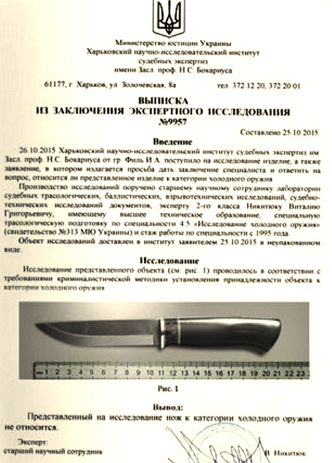 "Лагерный" тесак, нож, секач