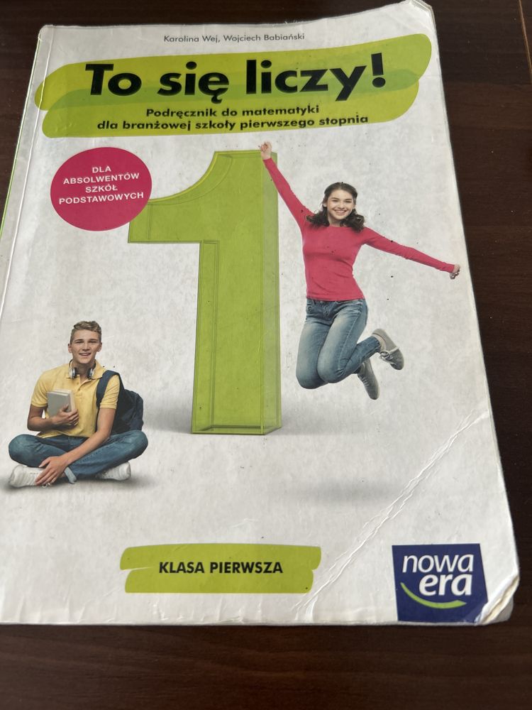To się liczy podrecznik do matematyki dla branzowej szkoly pierwszego