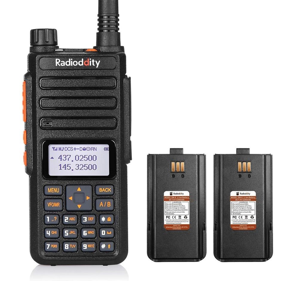 Rádio Radioddity GA-510 VHF UHF 10W potência de transmissão Rádio amad