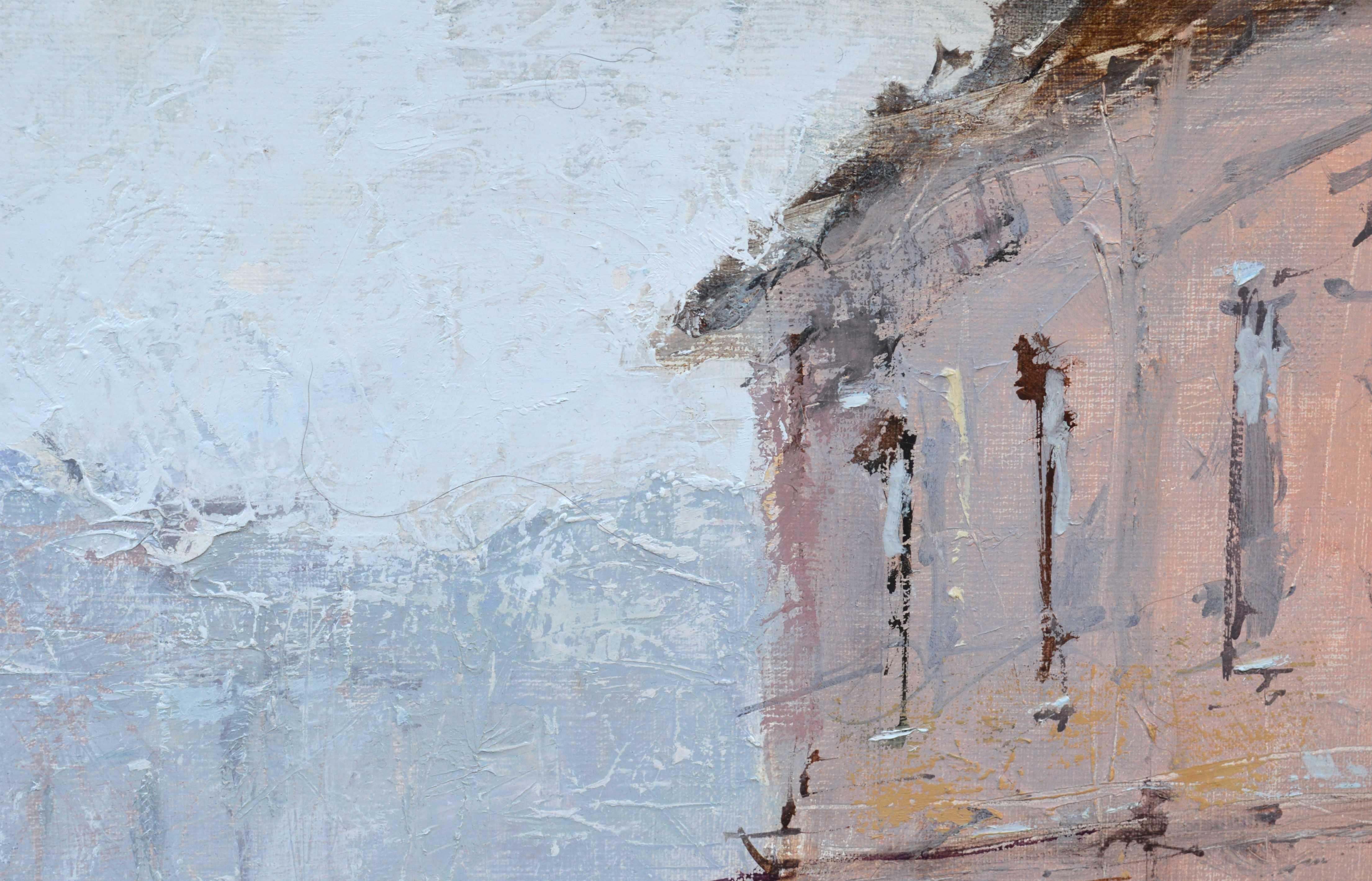 Картина художника Андрій Гук "Київ, Андріївський узвіз", 2012 рік.