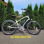 -20% Rower elektryczny ELECTRA CRUISER  jak Nowy 48v SPID 480wh