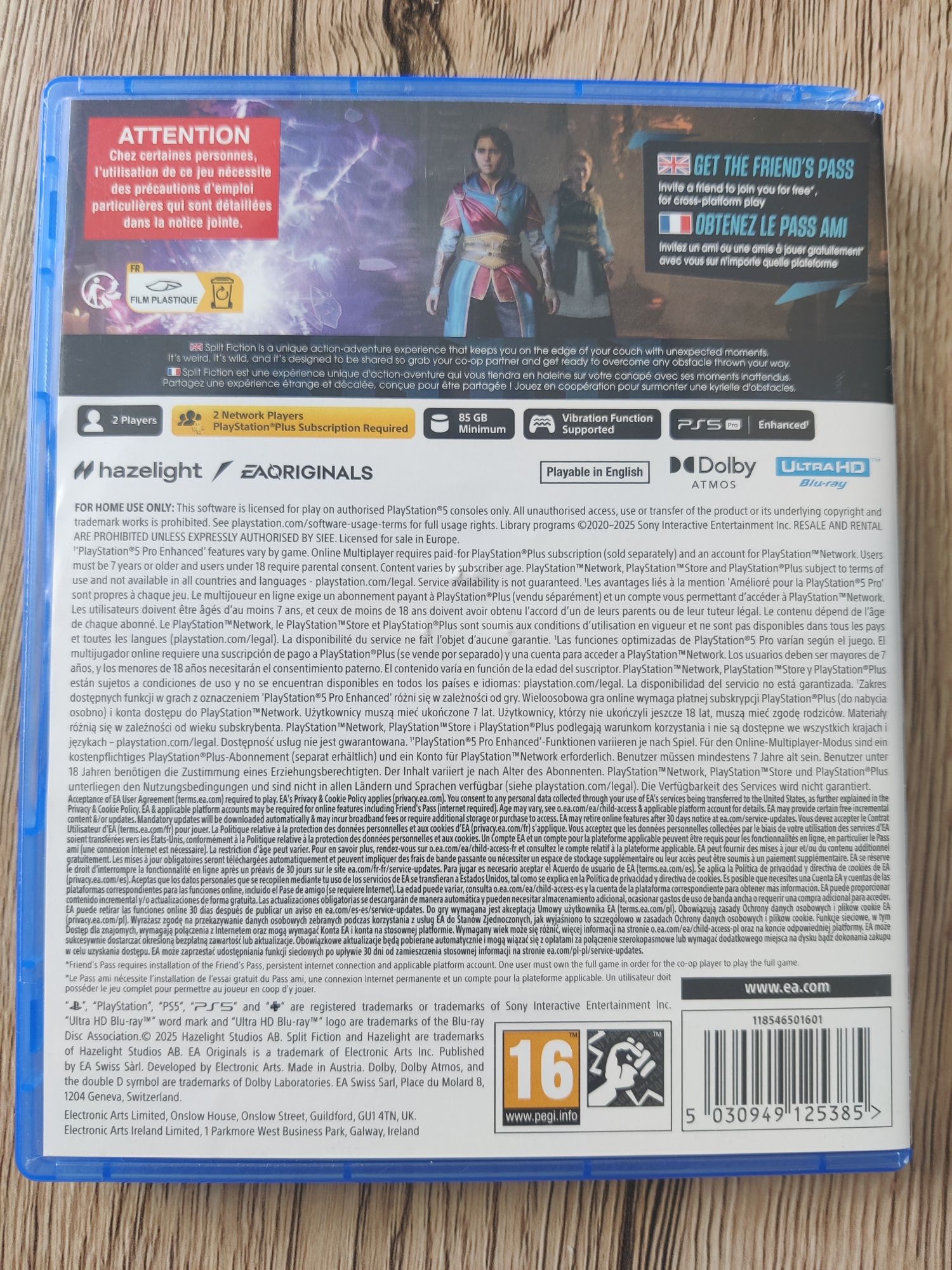 Split Fiction (wersja PS5)