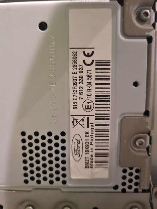 Radio Blaupunkt NX Ford Mondeo, Galaxy