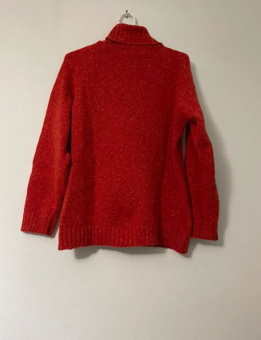 Camisola laranja 80% lã