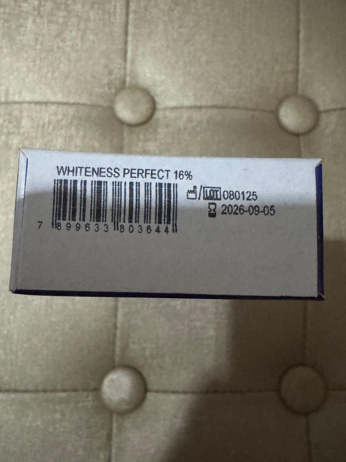 Branqueamento Dentário FGM
Whiteness Perfect 16%
Profissional