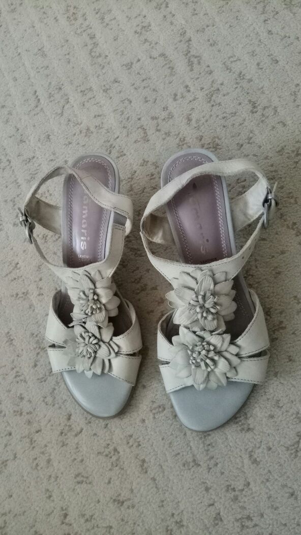 NOWE Buty damskie r.37 Tamaris z koziej skóry