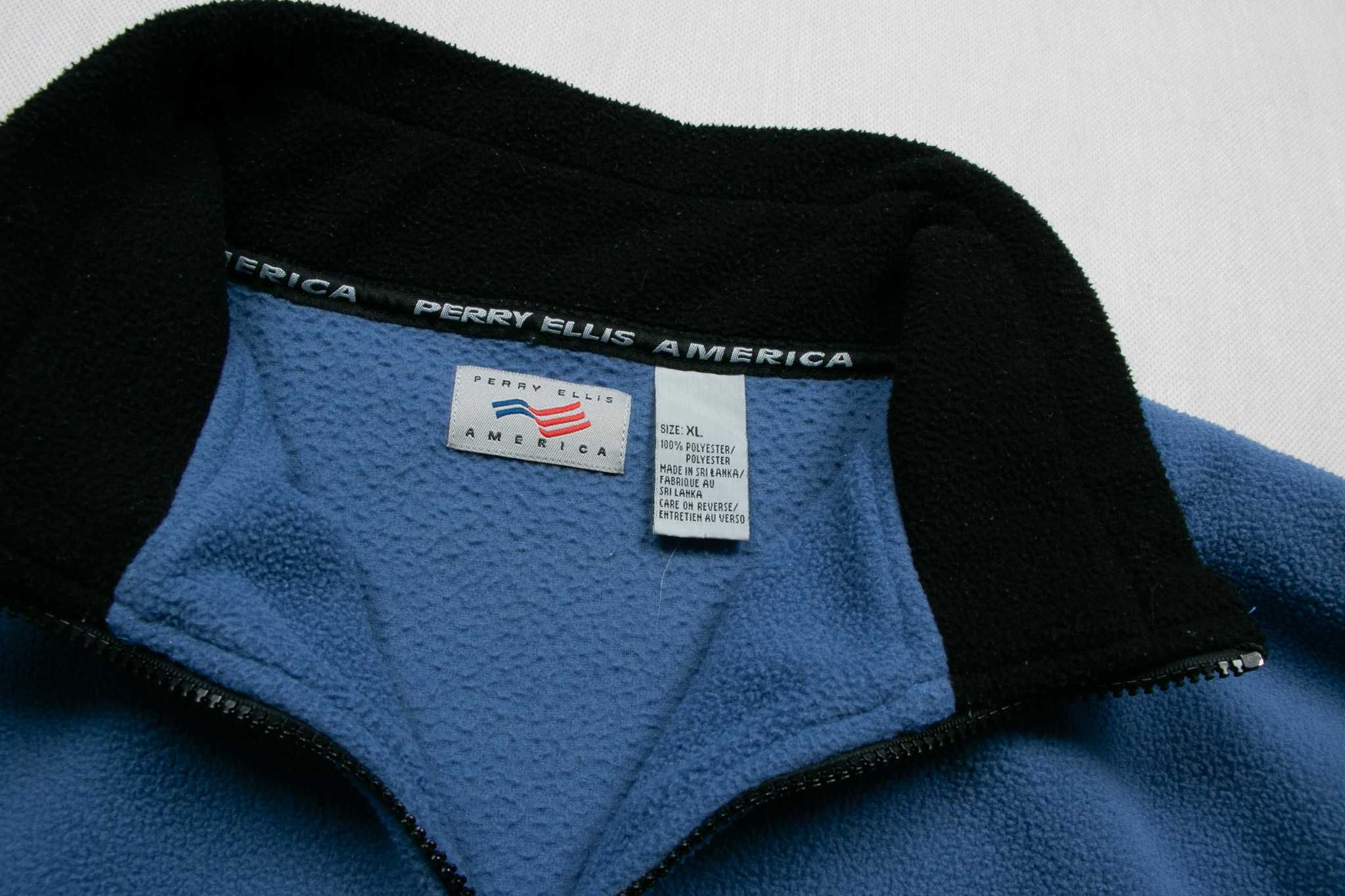 Bluza polarowa Perry Ellis America halfzip XXL
