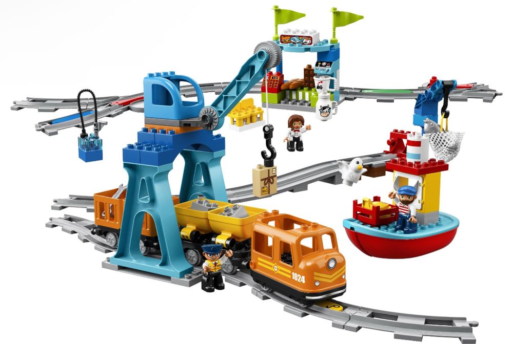 Okazja!LEGO 10875 DUPLO Pociag towarowy