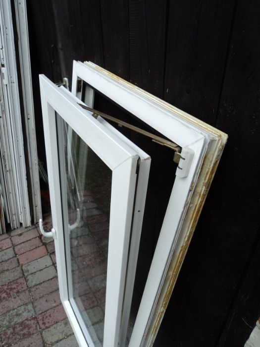 Okna pcv używane -sz72x140wys- rozw.uchylne - 30szt